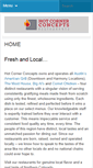 Mobile Screenshot of hotcornerconcepts.com